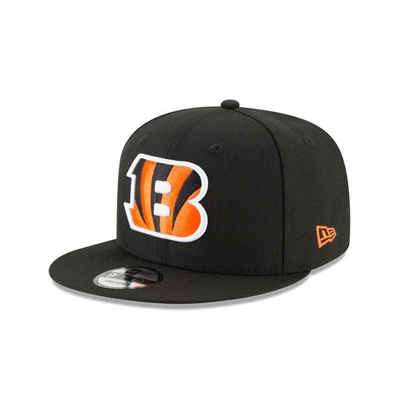 NFL Cincinnati Bengals Basic 9Fifty Snapback (LDA1760) - Black New Era Caps